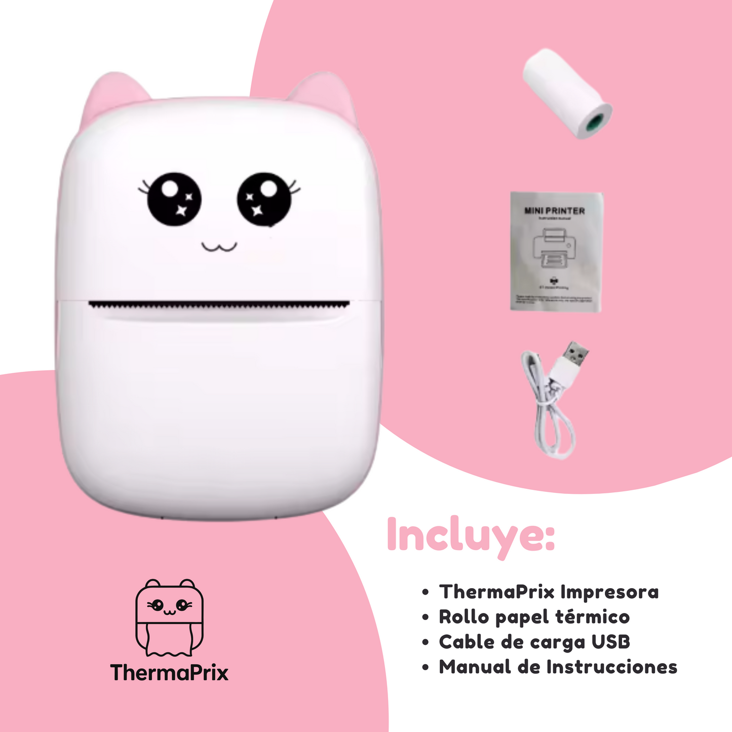 Mini impresora Térmica Bluetooth